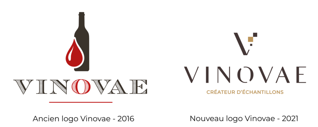 Vinovae ancien logo nouveau logo