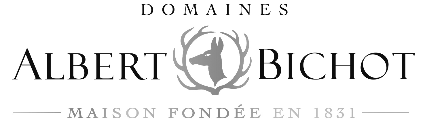 Logo Domaines Albert Bichot noir et blanc