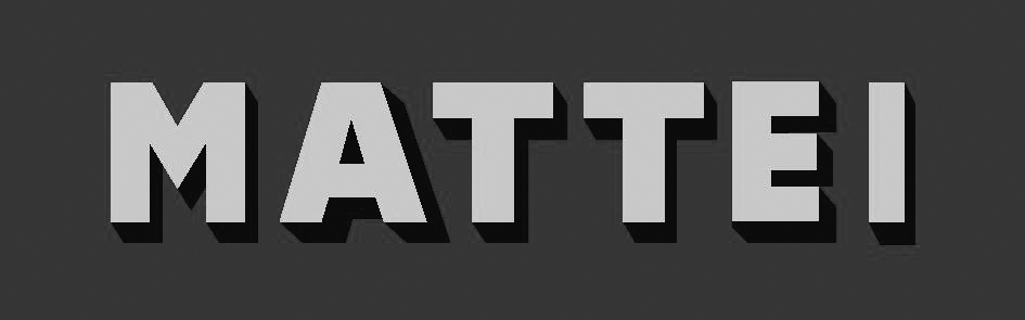 Logo Mattei noir et blanc