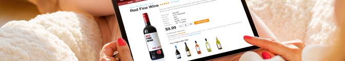 Online wine sales