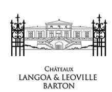 Château Langoa & Leoville Barton black and white logo