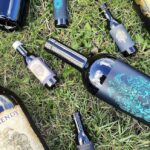 Muestras y botellas de vino de Hertelendy Vineyards