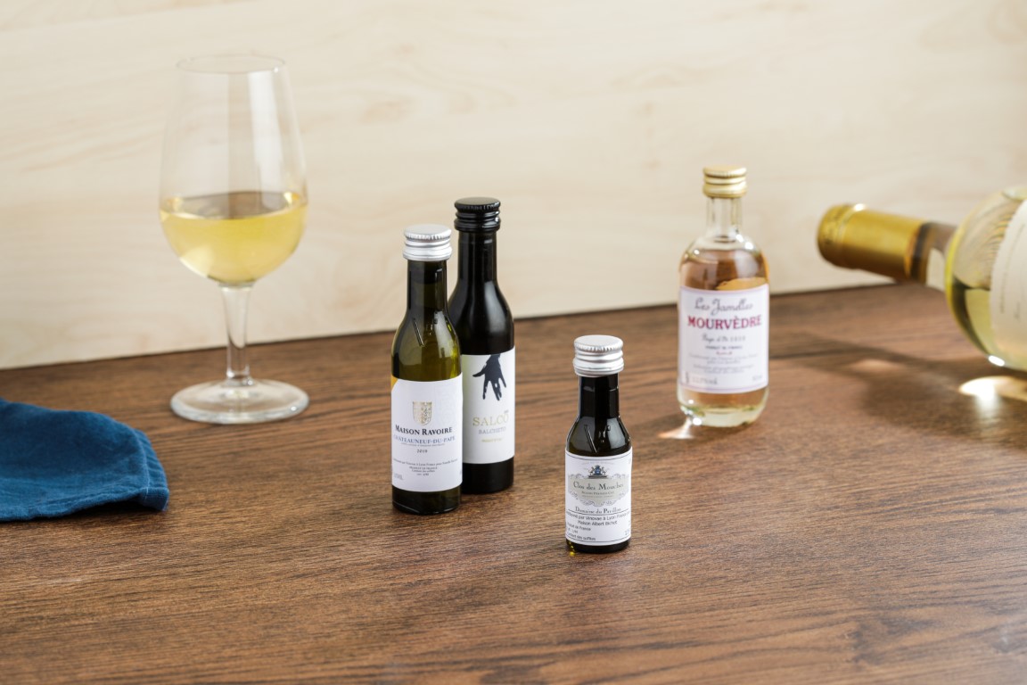 Vinotte, échantillon de vin